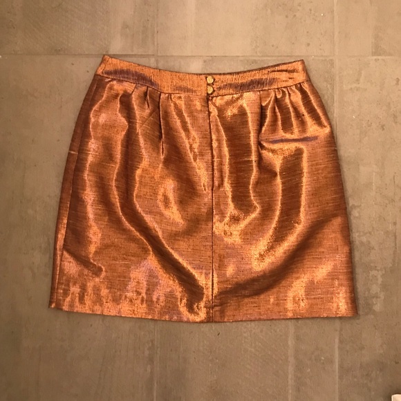 Leona by Lauren Leonard Metallic Skirt 2 - Picture 5 of 6